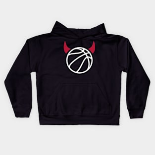 Basketball devil Kids Hoodie